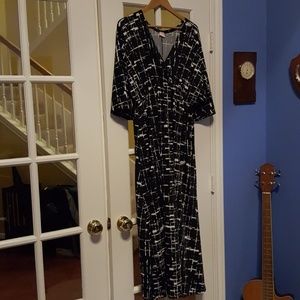 Graphic print maxi worn once